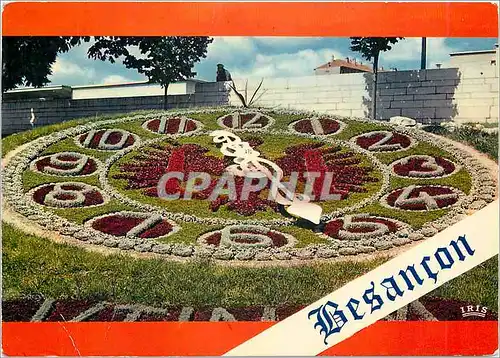 Cartes postales moderne Besancon Doubs L'Horloge florale