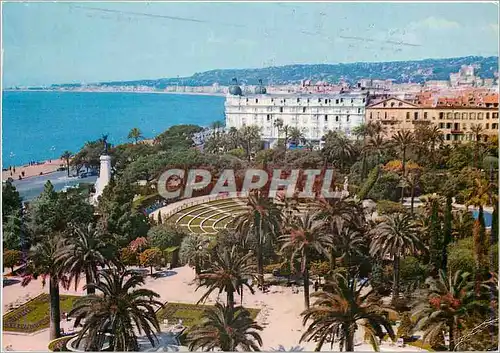 Cartes postales moderne Nice Le Monument du Centenaire le Theatre de Verdure et l'Hotel Ruhl