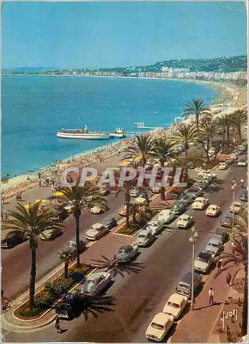 Cartes postales moderne La Cote d'Azur miracle de la nature Nice Alpes Maritimes La Promenade des Anglais