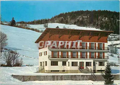 Moderne Karte Hotel Le Lievre Blanc Correncon en Vercors