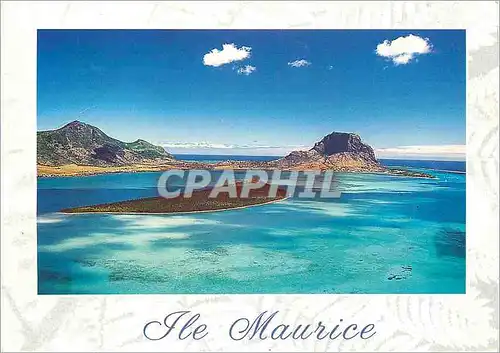 Cartes postales moderne Maurice Mauritius Ile aux Benitiers Le Morne Dauphin