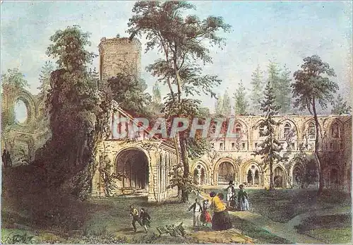 Cartes postales moderne Abbaye de Mortemer Eure Foret de Lyons Les ruines de l'Abbaye