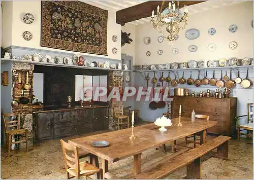 Cartes postales moderne Chateau de Fleury La Foret Eure La cuisine normande