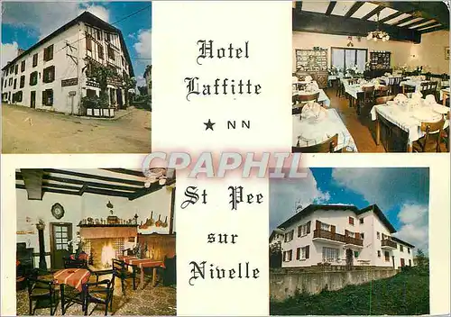 Moderne Karte Hotel Laffitte St Pee sur Nivelle