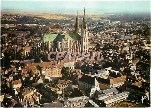 Moderne Karte Chartres Eure et Loir La Cathedrale