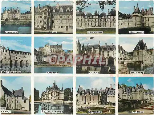 Cartes postales moderne Les Chateaux du Val de Loire Chambord Blois