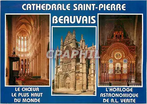 Moderne Karte Cathedrale Saint Pierre Beauvais