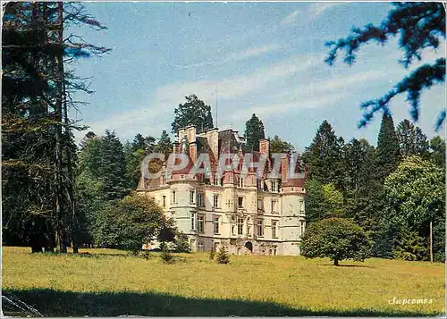 Cartes postales moderne Bagnoles de l'Orne Le Parc et le Chateau de la Roche Bagnoles
