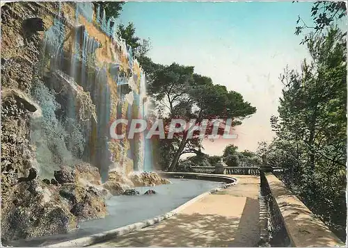 Cartes postales moderne La Cote d'Azur Nice Cascade du Chateau