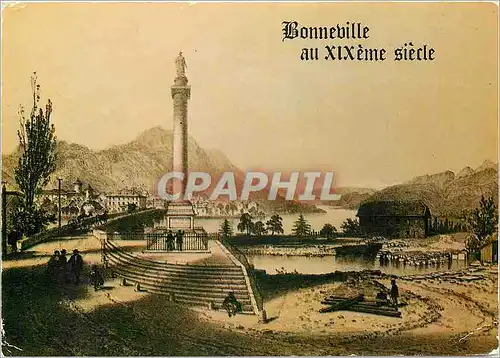 Cartes postales moderne Bonneville au XIXeme siecle