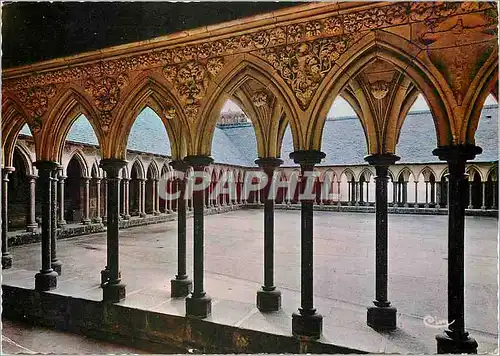 Cartes postales moderne Le Mont Saint Michel Manche Le Cloitre