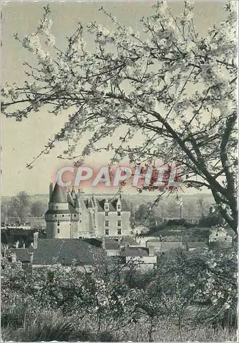 Moderne Karte Langeais au printemps