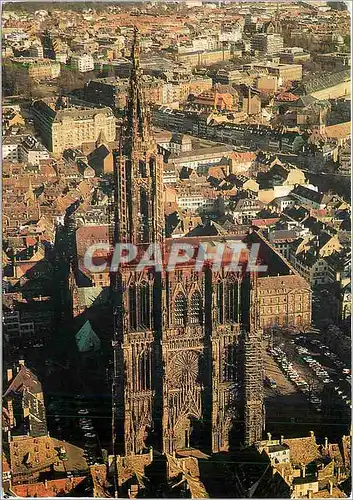 Moderne Karte Strasbourg Bas Rhin La Cathedrale de Strasbourg