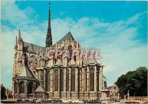 Moderne Karte Amiens Somme L'Abside de la Cathedrale