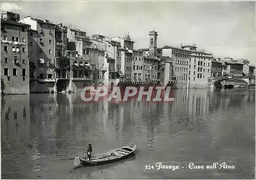 Cartes postales moderne Firenze Maisons sur l'Arno