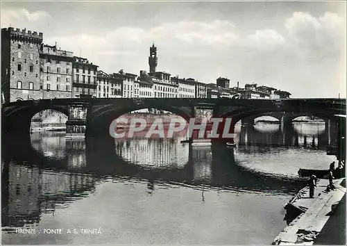 Cartes postales moderne Firenze Ponte Santa Trinita