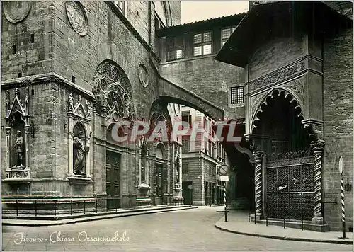 Cartes postales moderne Firenze Chiesa Orsanmichels