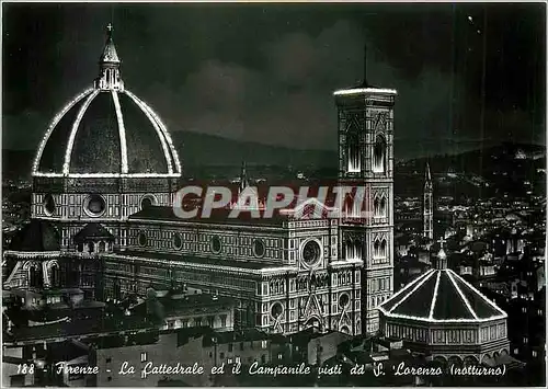 Cartes postales moderne Firenze La Cattedrale