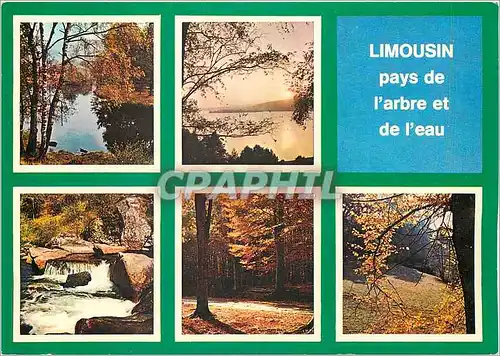 Cartes postales moderne Limousin Pays de l'arbre et de l'eau