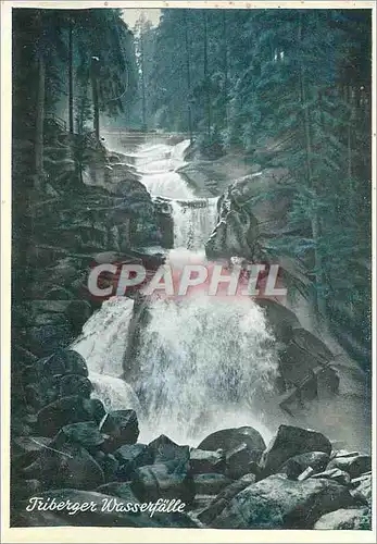 Cartes postales moderne Friberger Wasserfalle