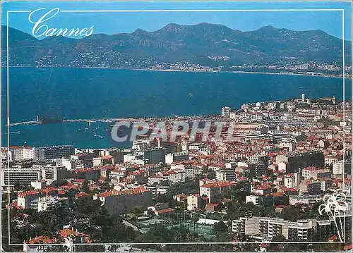 Cartes postales moderne French Riviera Cannes Vue generale sur la ville