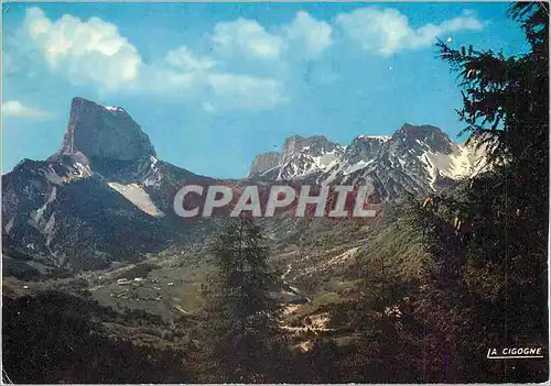 Cartes postales moderne Environs de Monestier de Clermont Isere Le mont Aiguille