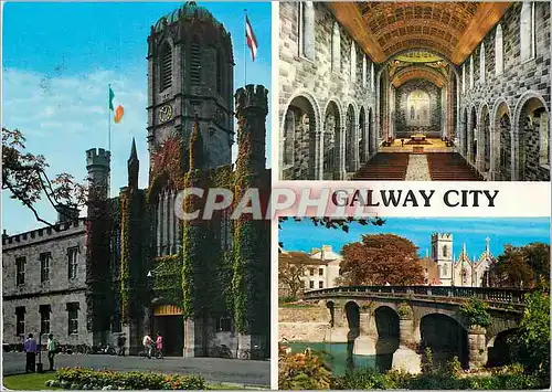 Cartes postales moderne Galway is note das the principal city of Connacht
