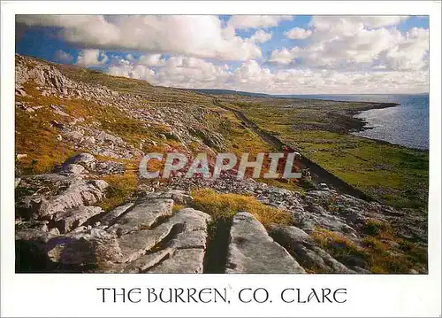 Moderne Karte The Burren Co Clare