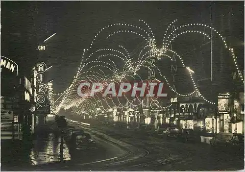 Moderne Karte Les Feeries Lumineuses de Bruxelles Boulevard Adolphe Max