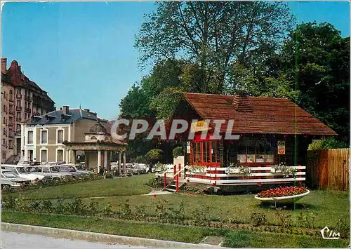 Cartes postales moderne Bourbonne les Bains Hte Marne Le syndicat d'initiative et la fontaine