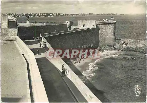 Cartes postales moderne Saint Malo I et V Bidouane Les Remparts et la Tour