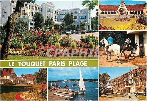 Cartes postales moderne Le Touquet Paris Plage P de C L'Hermitage Le marche couvert