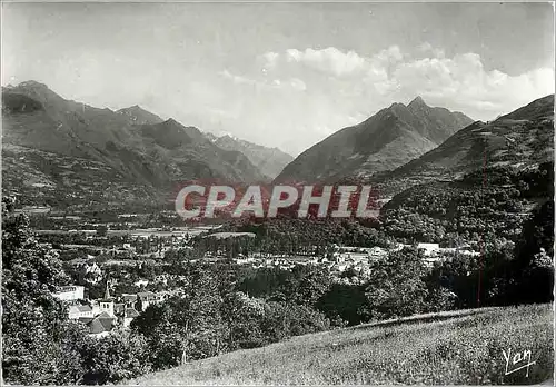 Cartes postales moderne Argeles Htes Pyrenees La Vallee vers Luz et Gavarnie