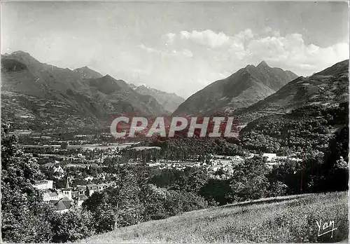 Moderne Karte Argeles Htes Pyrenees La Vallee vers Luz et Gavarnie