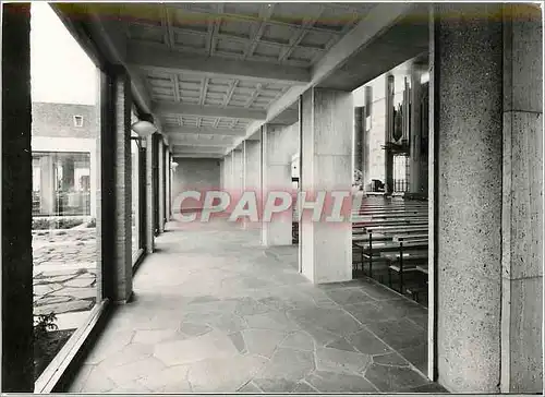 Cartes postales moderne City Kerk Het Steiger St Dominiscus Rotterdam Kruisgang met grote kerk