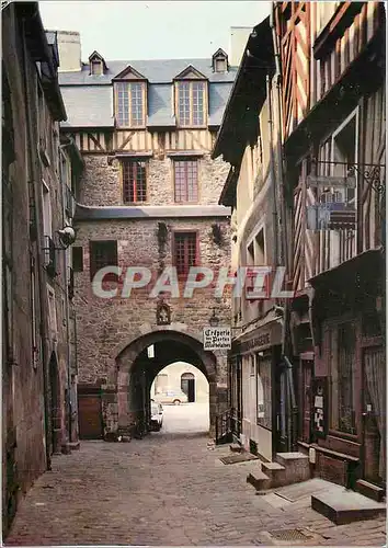 Cartes postales moderne Rennes Ille et Vilaine La Porte Mordelaise facade intra muros