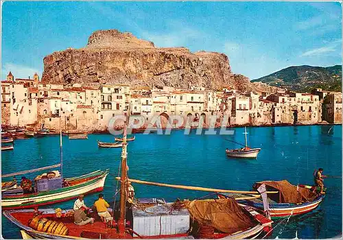 Cartes postales moderne Cefalu La marine