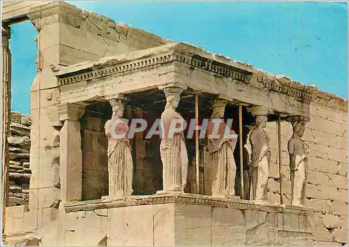 Cartes postales moderne Athenes Les Caryatides