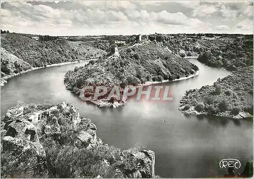 Moderne Karte La Creuse Pittoresque Les Ruines de Crozant Vue de St Jallet