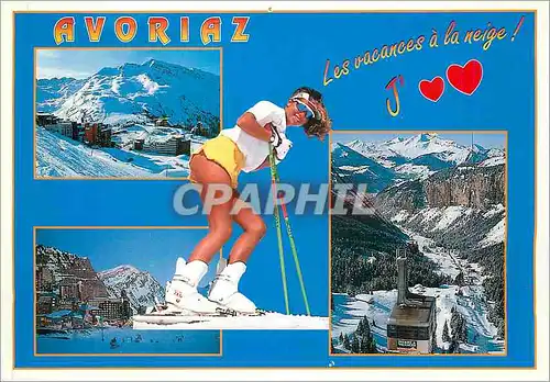 Cartes postales moderne Les Portes du Soleil Avoriaz Hte Savoie