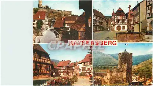 Cartes postales moderne Kaysersberg Alsace Cette tres ancienne cite vinicole a su conserver le caractere typique de son