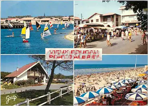 Cartes postales moderne Vioux Boucau Port d'Albret Place de la Mairie Camping Municipal