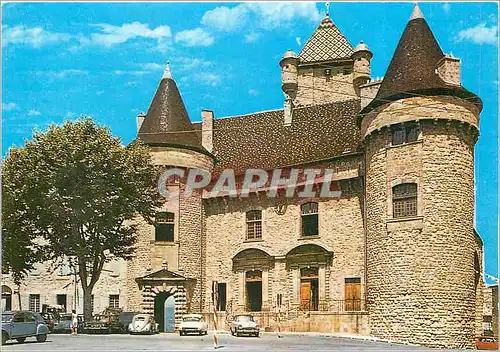 Moderne Karte Aubenas Ardeche Le Chateau