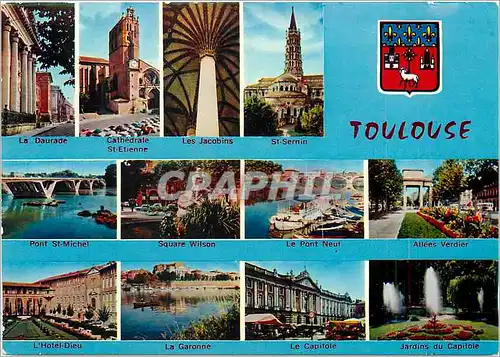 Cartes postales moderne Toulouse Haute Garonne