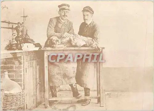 Moderne Karte Reproduction d'une photographie de Gaston Ramon membre de l'institut et de l'Academie nationale