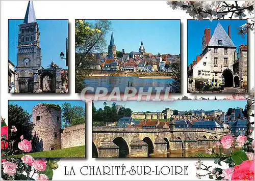 Cartes postales moderne En Bourgogne La Charite sur Loire Nievre