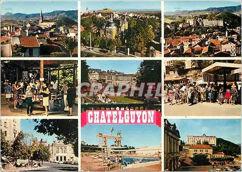 Cartes postales moderne Chatelguyon P de D Station thermale et touristique La vieille ville