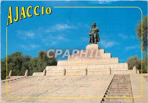 Cartes postales moderne Corse Ile de Beaute Ajaccio Le memorial