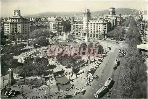 Cartes postales moderne Barcelona Plaza Cataluna