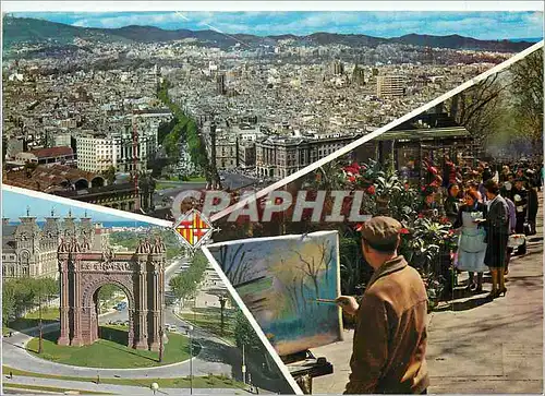 Cartes postales moderne Barcelona